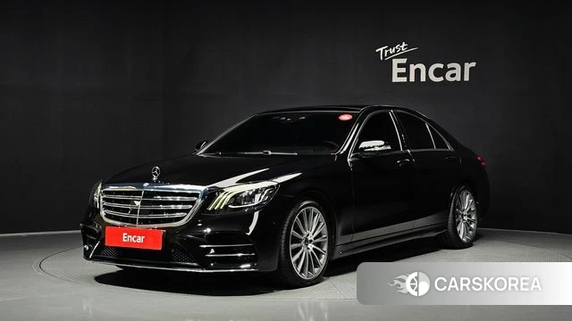 Mercedes-Benz S-Class W222 2018 Черный из Кореи