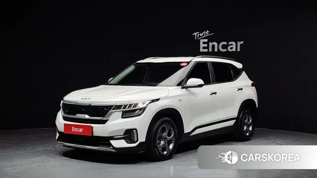 Kia Seltos 2022 Белый из Кореи