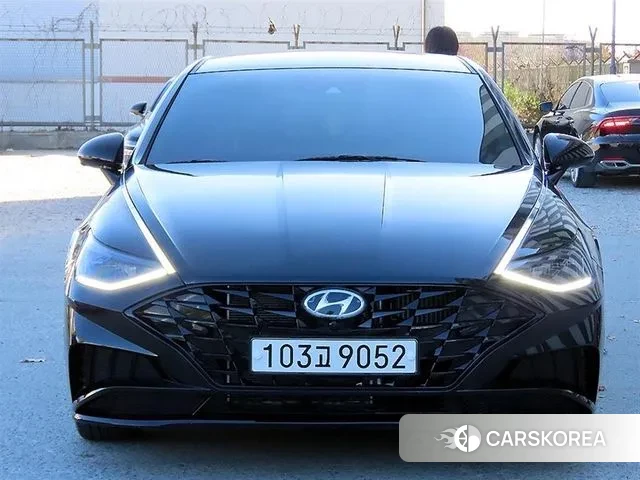 Hyundai Sonata (DN8) 2021 Черный из Кореи