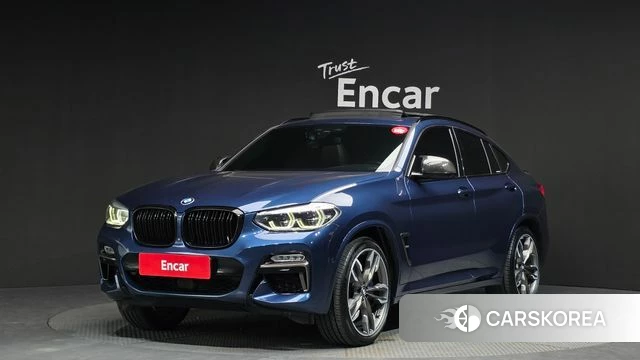 BMW X4 (G02) 2019 Синий из Кореи