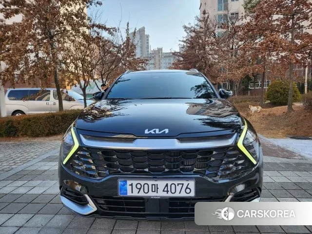 Kia Sportage 5th Generation 2022 Черный из Кореи