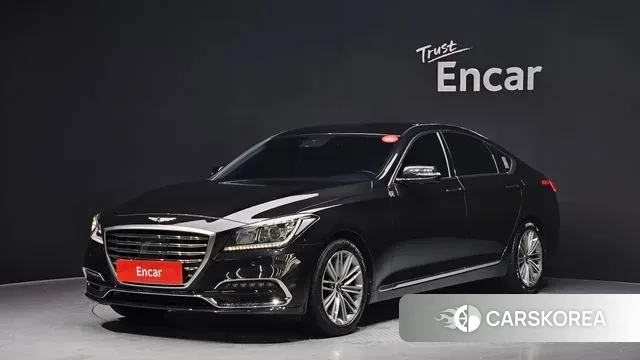 Genesis G80 2018 Черный из Кореи