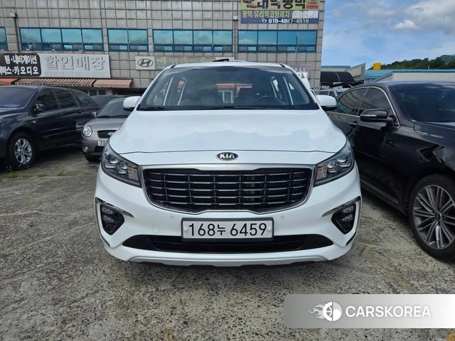 Kia The New Carnival 2019 Белый из Кореи