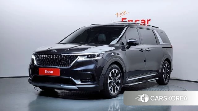 Kia Carnival 4th generation 2020 Серый из Кореи