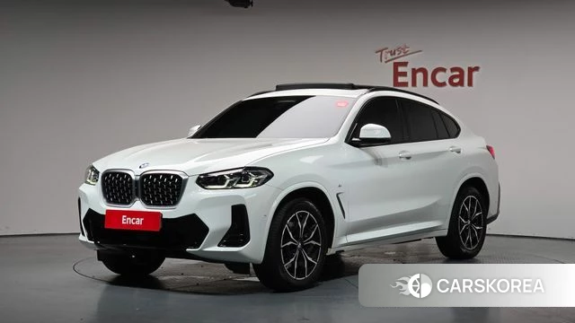 BMW X4 (G02) 2023 Белый из Кореи