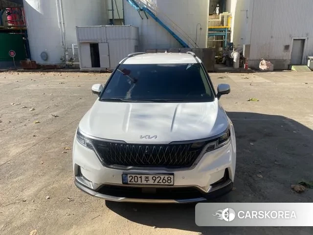 Kia Carnival 4th generation 2021 Белый из Кореи