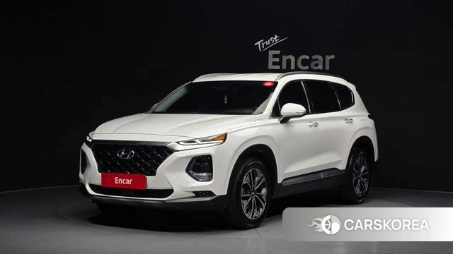 Hyundai Santa Fe TM 2019 Белый из Кореи