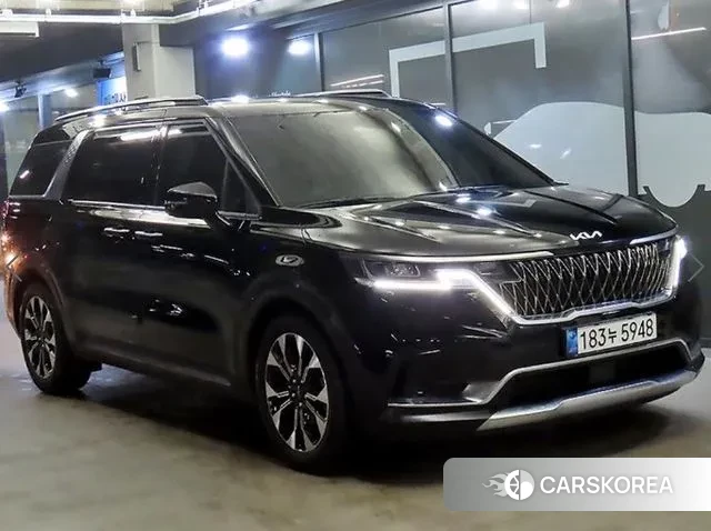 Kia Carnival 4th generation 2021 Черный из Кореи