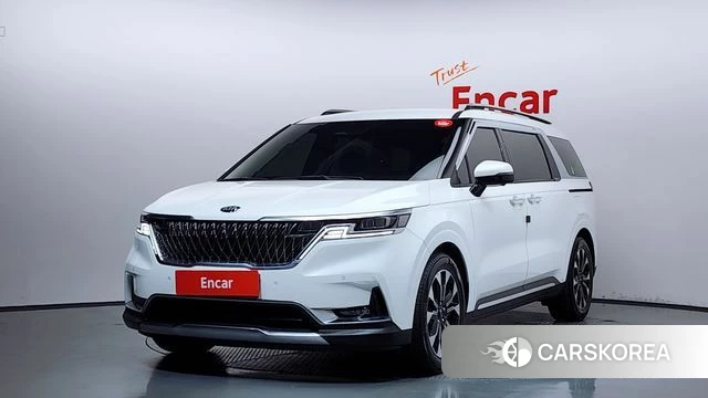 Kia Carnival 4th generation 2020 Белый из Кореи