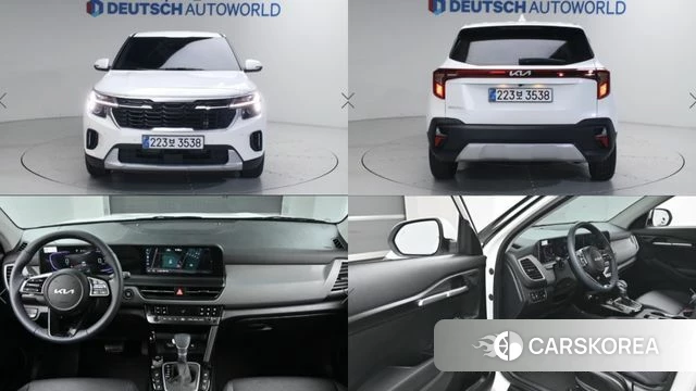 Kia The New Seltos 2025 Белый из Кореи