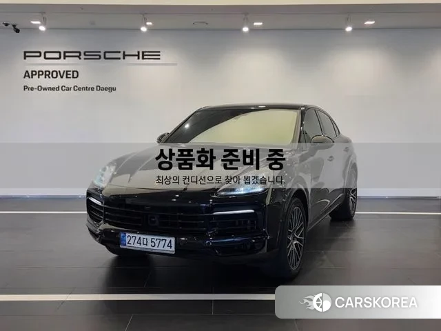 Porsche Cayenne (PO536) 2020 Черный из Кореи