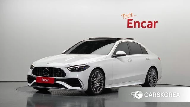 Mercedes-Benz C-Class W206 2022 Белый из Кореи