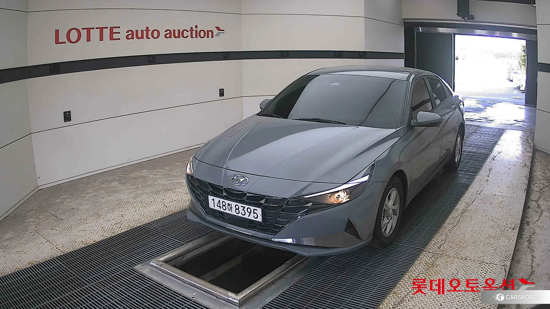 Hyundai Avante 2021 Electric Gray из Кореи