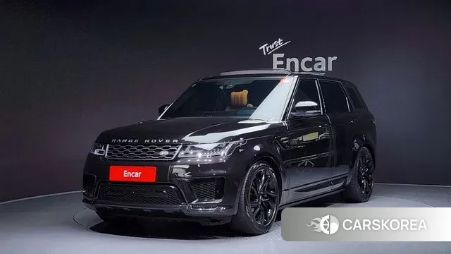 Land Rover Range Rover Sport 2nd Generation 2021 Черный из Кореи