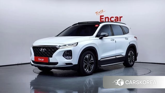 Hyundai Santa Fe TM 2018 Белый из Кореи