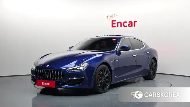 Maserati Ghibli 2021 Синий из Кореи