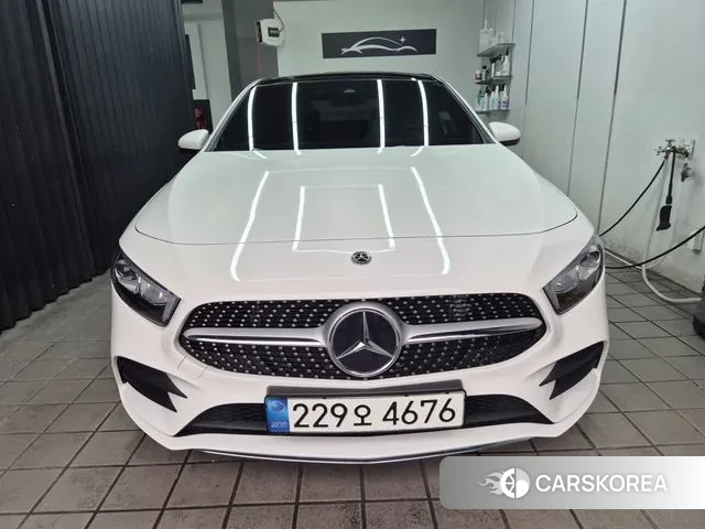 Mercedes-Benz A-Class W177 2022 Белый из Кореи