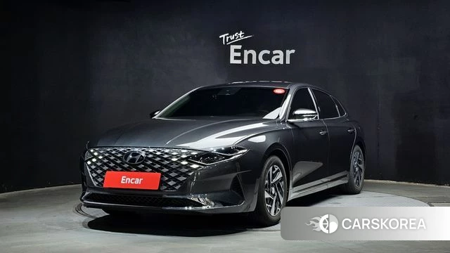 Hyundai The New Grandeur IG Hybrid 2022 Серый из Кореи