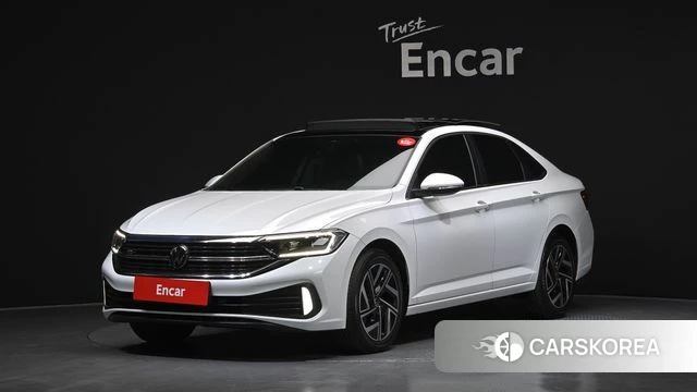 Volkswagen 7th Generation of Jetta 2023 Белый из Кореи
