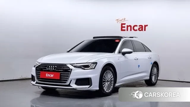 Audi A6 (C8) 2021 Белый из Кореи