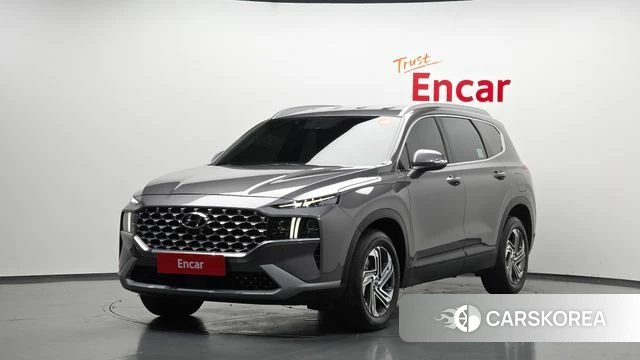 Hyundai The New Santa Fe 2023 Серый из Кореи