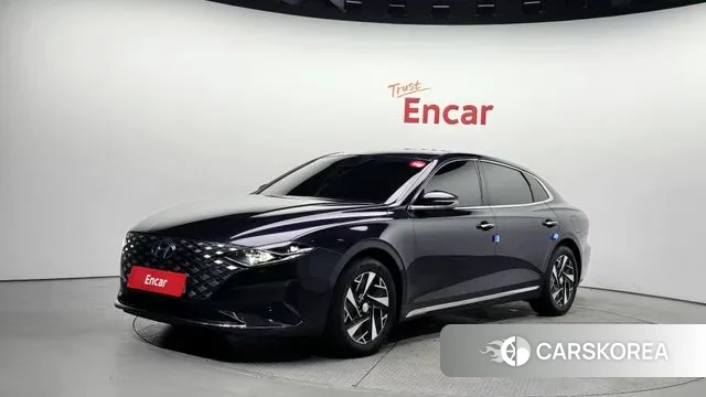 Hyundai The New Grandeur IG Hybrid 2021 Синий из Кореи