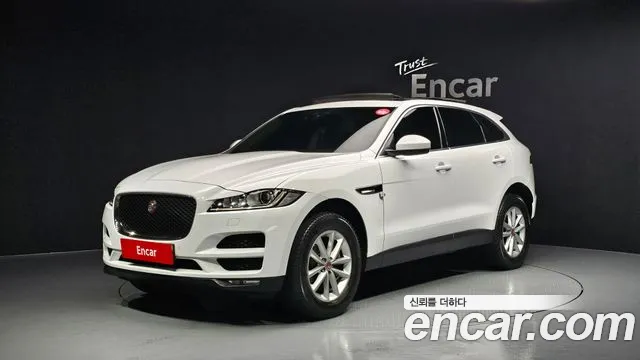 Jaguar F-PACE 2018 Белый из Кореи