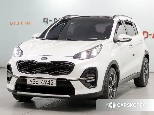Kia Sportage The Bold 2019 Белый из Кореи