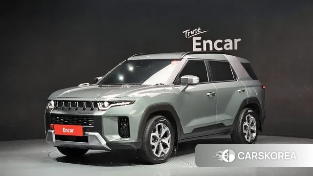 Ssangyong Torres 2023 Зеленый из Кореи