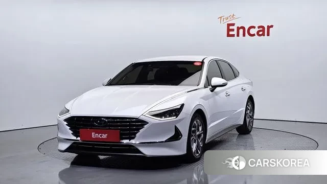 Hyundai Sonata (DN8) 2020 Белый из Кореи