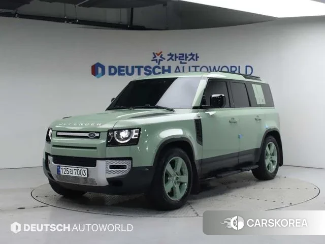 Land Rover Defender (L663) 2023 Синий нефрит из Кореи