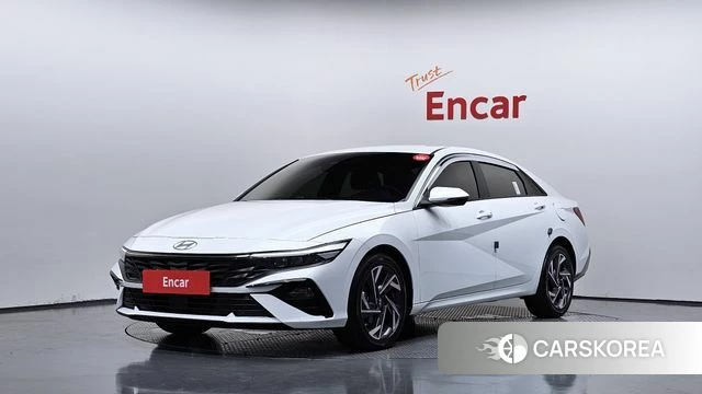 Hyundai The New Avante (CN7) 2025 Белый из Кореи