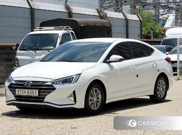 Hyundai The New Avante AD 2019 Белый из Кореи