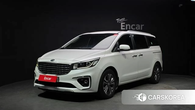 Kia The New Carnival 2018 Белый из Кореи