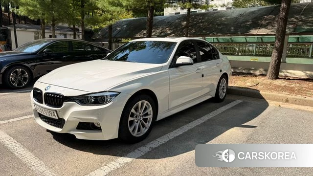 BMW 3 Series (F30) 2018 Белый из Кореи