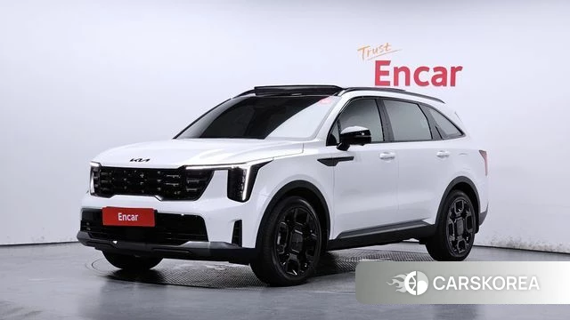Kia The New Sorento 4th Generation 2025 Белый из Кореи