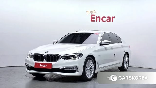 BMW 5 Series (G30) 2018 Белый из Кореи