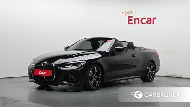 BMW 4 Series (G22) 2021 Черный из Кореи
