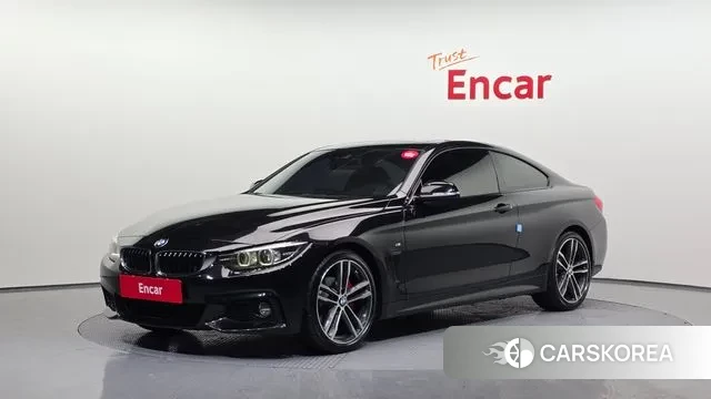 BMW 4 Series (F32) 2018 Черный из Кореи