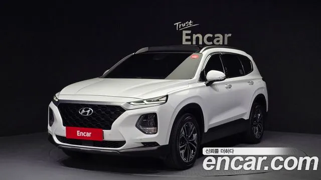 Hyundai Santa Fe TM 2018 Белый из Кореи