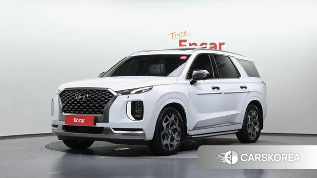 Hyundai Palisade 2022 Белый из Кореи