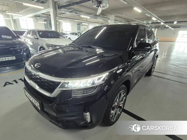 Kia Seltos 2019 Черный из Кореи