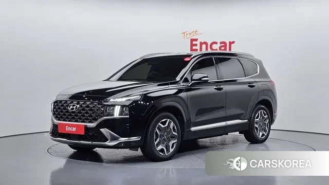 Hyundai The New Santa Fe 2022 Черный из Кореи