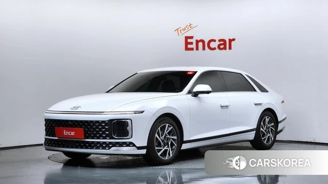 Hyundai Grandeur Hybrid (GN7) 2023 Белый из Кореи