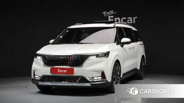 Kia Carnival 4th generation 2021 Белый из Кореи