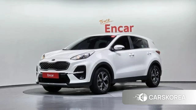 Kia Sportage The Bold 2021 Белый из Кореи
