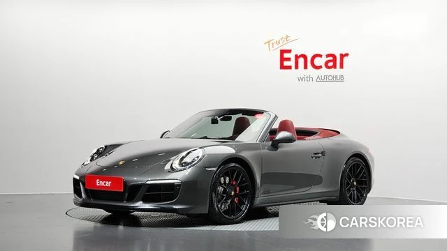 Porsche 911 2018 Серый из Кореи