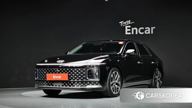 Hyundai Grandeur (GN7) 2023 Черный из Кореи