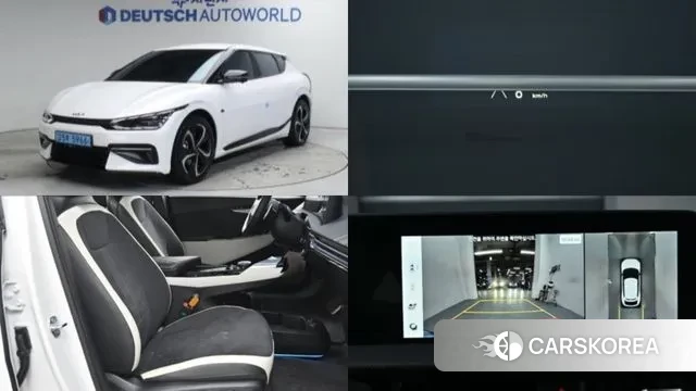 Kia EV6 2023 Белый из Кореи