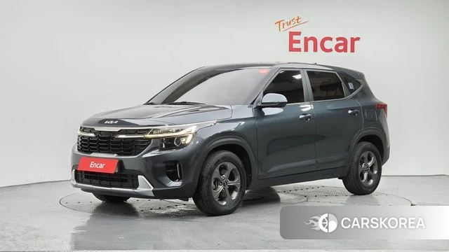 Kia The New Seltos 2022 Небесно-голубой из Кореи